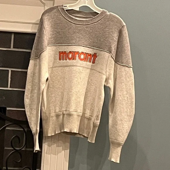 Isabel Marant Etoilè Kedy Intarsia Knit Sweater/Jumper EU 38=M - Picture 14 of 16